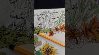 Miniature : Day 13 Banyan Tree #plantober2025 #cara #artcit