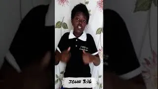Miniature : POLYCARPE CEPHORA WENDIA | JOHN 3:16 ASL SPELLING AND SIGNING