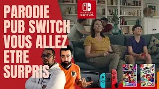Miniature : Parodie pub Nintendo switch