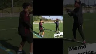 Miniature : Extrait de la vidéo sur le travail de reprise d’appuis. #gardiendebut #football #tutorial