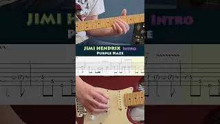 Miniature : Jimi Hendrix - Purple haze - Guitar Intro cover #28