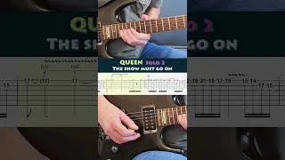 Miniature : Queen - The show must go on (solo 2) - Guitar solo cover #26 #guitarsolos #queenband #brianmay