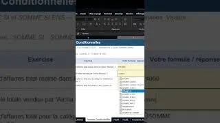 Miniature : Sommes conditionnelles #short