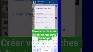 Miniature : Créer des couches dans SW Maps en 1 mn #excel #couches #gis #ia