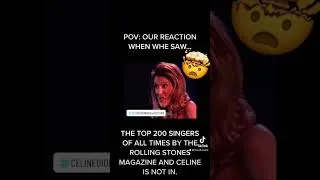 Miniature : Céline is not on the Top 200 Singers of All Times!