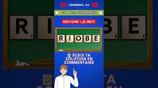 Miniature : Quiz Mot Caché : Teste ta Vitesse et ton Cerveau ! 🧠⚡ #deficerveau
