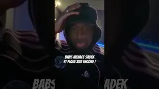 Miniature : Babs Menace Sadek et pique ZKR encore #clash #babs #sadek #zkr