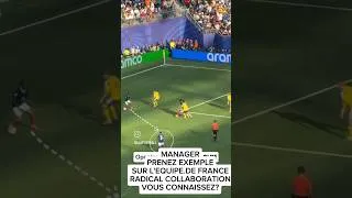 Miniature : Managers pervers prenez exemple sur l'équipe de France de football avec la radical collaboration