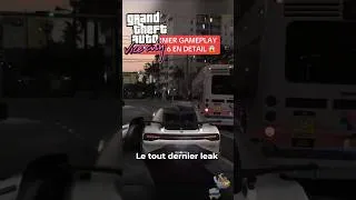 Miniature : LE DERNIER LEAK DU GAMEPLAY DE GTA 6 EN DÉTAIL ! #gta6 #gta #leaks #gameplay #pourtoi