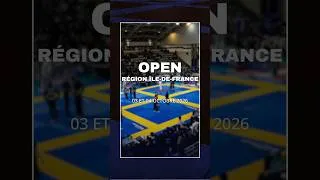 Miniature : Vous avez jusqu'à demain 23:59 pour vous inscrire à l'Open Région Île-de-France.📅 3 & 4 octobre 2026