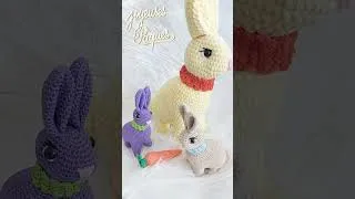 Miniature : lapin amigurumi au crochet