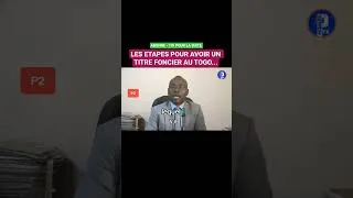 Miniature : 📌 Quels sont les processus pour obtenir un titre foncier au Togo ? #breakingnews NewsDaily