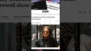 Miniature : Ozzy Osbourne documentaire #changededisque #documentaire #ozzyosbourne #ozzy #metal
