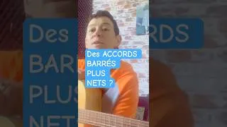 Miniature : Accords BARRÉS Guitare #coursdeguitare #shortsguitar #guitarist #guitaredébutant #guitarlesson