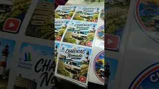 Miniature : les stickers  CHARENTAIS NOMADE  son disponible !!!