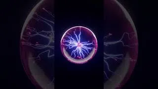 Miniature : Plasma Ball dans Blender ! #blender #vfx #geonodes #geometrynodes #c4d #houdini