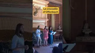Miniature : Le crocodile « trom alcazar » d #Offenbach #troupevocalya #concert #pibrac