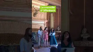 Miniature : Le crocodile « trom alcazar » d #Offenbach #troupevocalya #concert a #pibrac