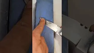 Miniature : How to Sharpen a knife in 5 minutes #sharpening #knifelife