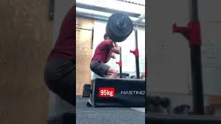 Miniature : Up dow up Front Squat #crossfit #motivation