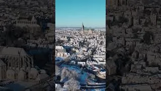 Miniature : Survolez les paysages enneigés de Chartres, en douceur ~ ❄️✨