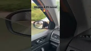 Miniature : Mégane 4 RS tunnel 🔥🏎️ #automobile #renault #supercars