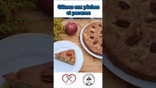 Miniature : Gâteaux aux pêches et pacanes en 1 minute