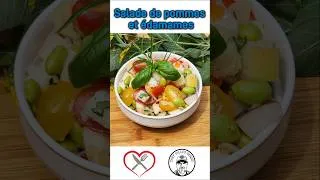 Miniature : Salade de pommes et édamames