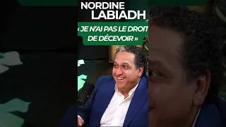 Miniature : NORDINE LABIADH : JE N'AI PAS LE DROIT DE DÉCEVOIR
