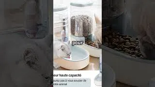 Miniature : La Meilleure distributeur de croquettes pour chat  #chat  #distributeur  #automatique #chien