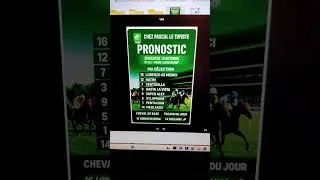 Miniature : prono du Dimanche 19 octobre