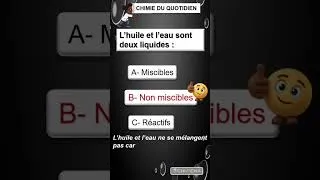 Miniature : QUIZ de chimie facile!