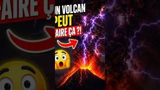 Miniature : 🌋Un volcan peut faire ça? #Foudre volcanique #éclairs volcaniques, #volcan #éruption volcanique