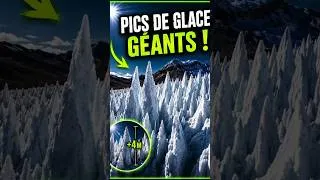 Miniature : ❄️🏔️ pics de glace géants #PénitentsDesAndes#ScienceChelou#PhénomèneNaturel#Andes#NatureÉtrange