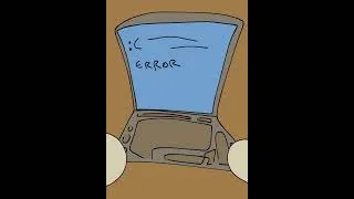 Miniature : les crash c'est incroyable :  #animation #draw #2d #animationmeme #chat #cartoon #2danimation #funny