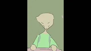 Miniature : the boring things in life: #hunger    #animation#draw#2d#chat#anime #chat #school#cantine#cafeteria