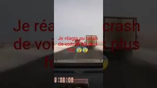 Miniature : 😱 Je réagis aux crashs de voiture les plus FOUS jamais filmés 🚗💥 #shorts #shortvideo  #crash #cvrnew
