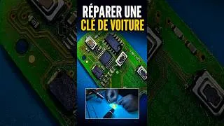 Miniature : Réparer une clé de voiture 🔑 #bricolage #microsoudure #astuce