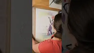 Miniature : De l’eau et des pigments – Création du Gardien 🐘