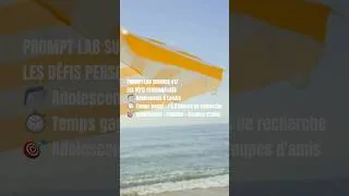 Miniature : Et si chaque journée de vacances commençait par un nouveau défi ? | Prompt IA