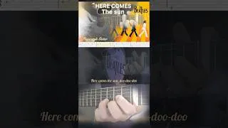 Miniature : Here Comes the suns - The Beatles - Fingerstyle Guitar Cover #tuto