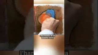Miniature : Œuvre N°18 sur 20 - L'univers coule à travers nos pinceaux #peinture #art #abstrait