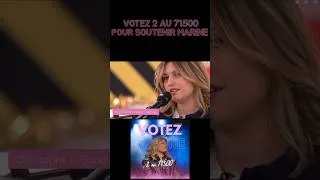 Miniature : Votez 2 au 71500 pour soutenir MARINE #staracademy2024 #tf1 #musique #chanson #sncf