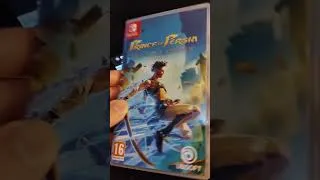 Miniature : Prince Of Persia The Lost Crown Nintendo Switch physical edition unboxing 🤤🤯😂 #asmr #switch #ubisoft