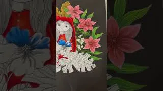 Miniature : Un pur régal ces crayons !! #art #shorts #posca