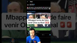 Miniature : 🚨 Mbappé tente de faire signer Olise au Real