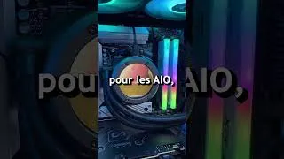 Miniature : Faut-il CHANGER l'eau de SON WATERCOOLING ?  #pc #pcgamer #watercooling #gaming