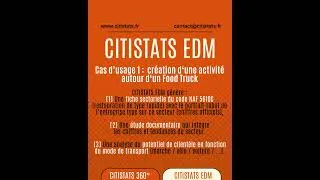 Miniature : CITISTATS EDM, génération d'études de marché personnalisées.