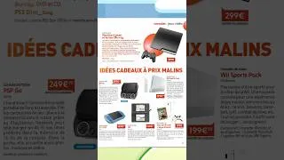 Miniature : Catalogue de Noël 2009 le consoles de l'époque !!! #retrogaming #playstation3 #xbox360