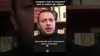 Miniature : Largent c'est la croyance que la notion de valeur marchande est nécessaire pour échanger